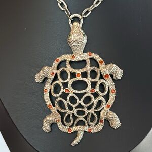 Vintage Turtle Necklace